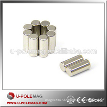 D6x14mm N42 Grade Cylinder Neodymium Magnet